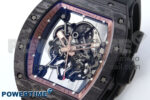 RM055 NTPT APSF 1:1 Best Edition RG Bezel Black Crown on Rubber Strap RMUL2 Super Clone - Image 3
