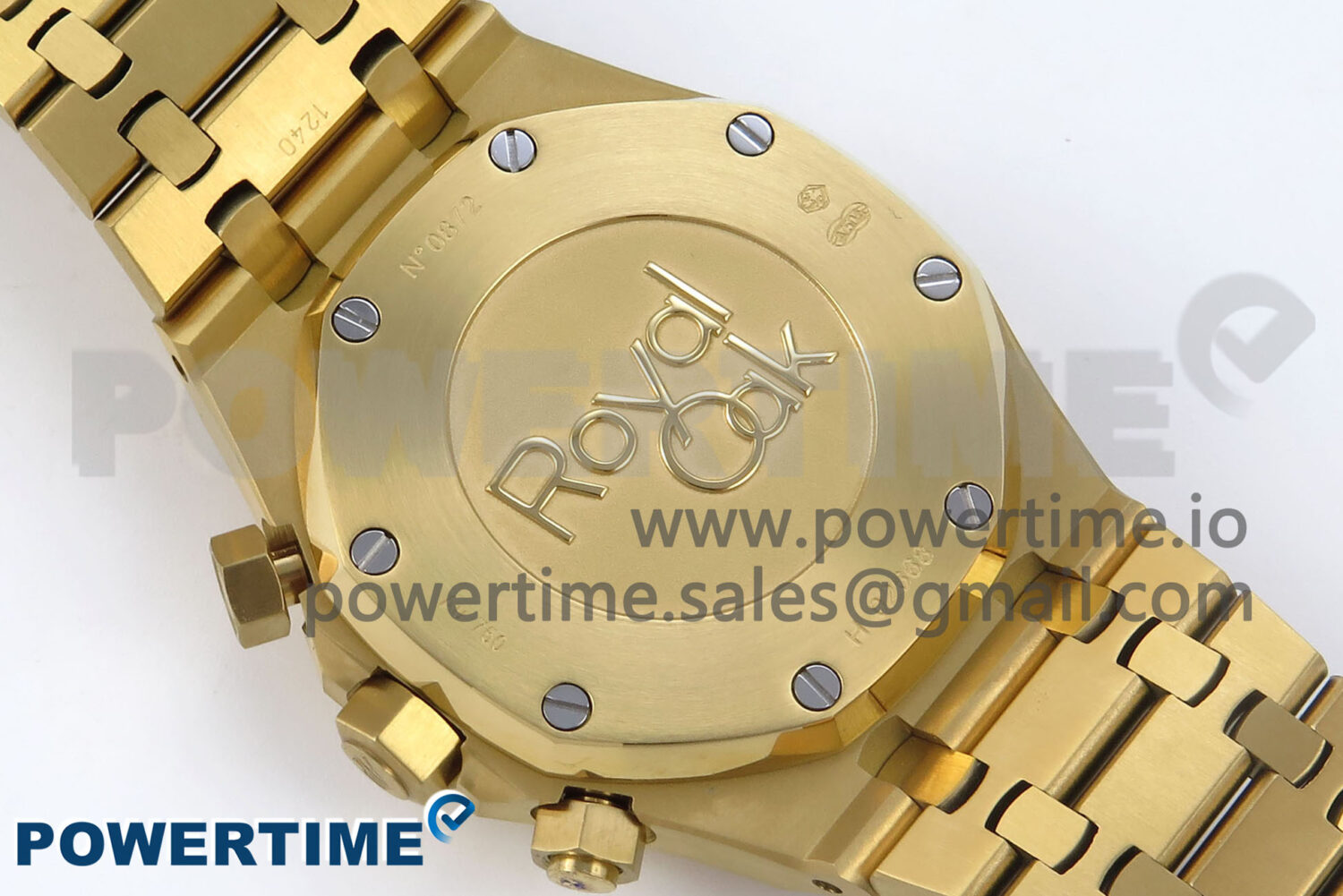 Royal Oak Chrono 26240BA YG BF Best Edition YG Dial on YG Bracelet A7750 - Image 8
