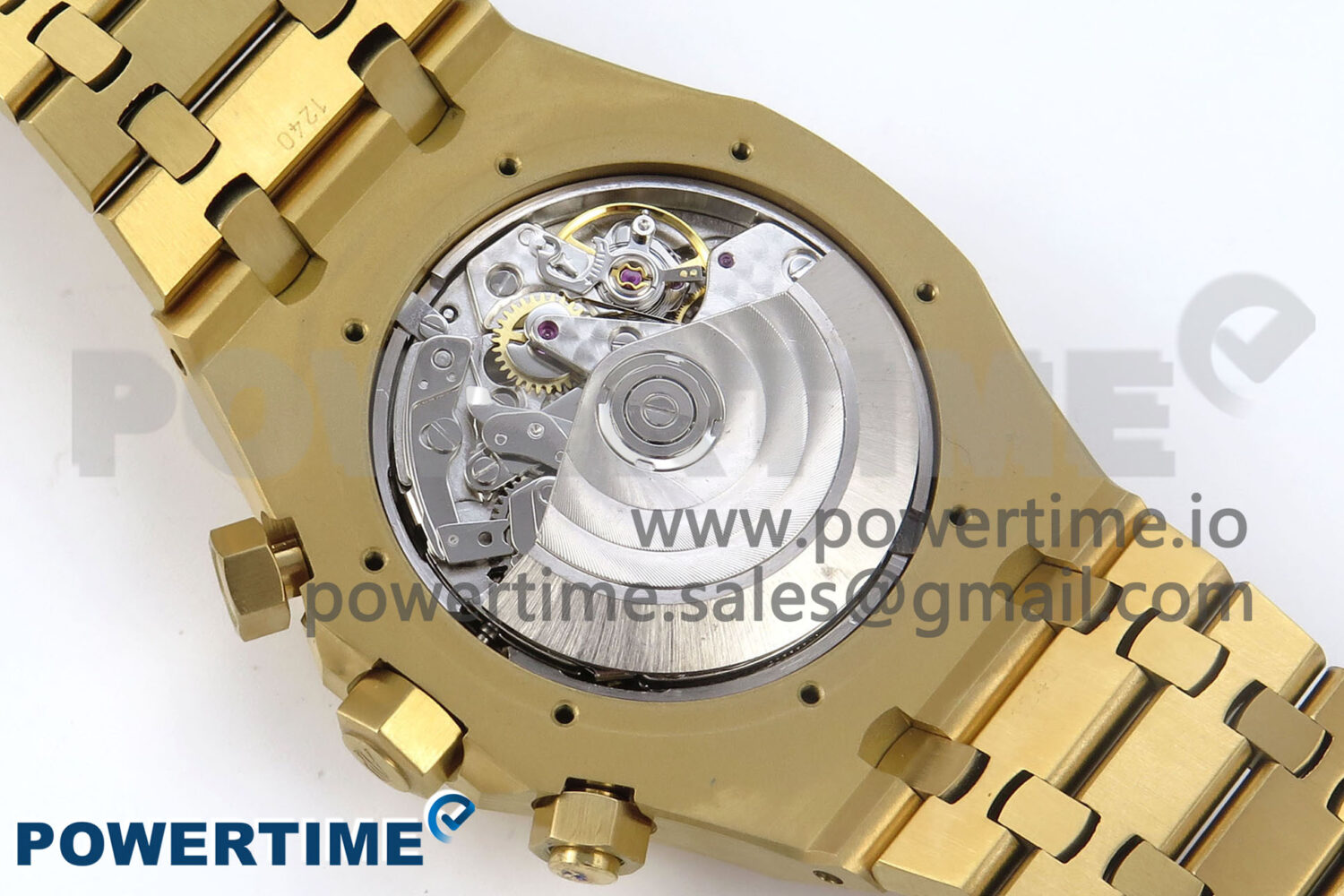 Royal Oak Chrono 26240BA YG BF Best Edition YG Dial on YG Bracelet A7750 - Image 9