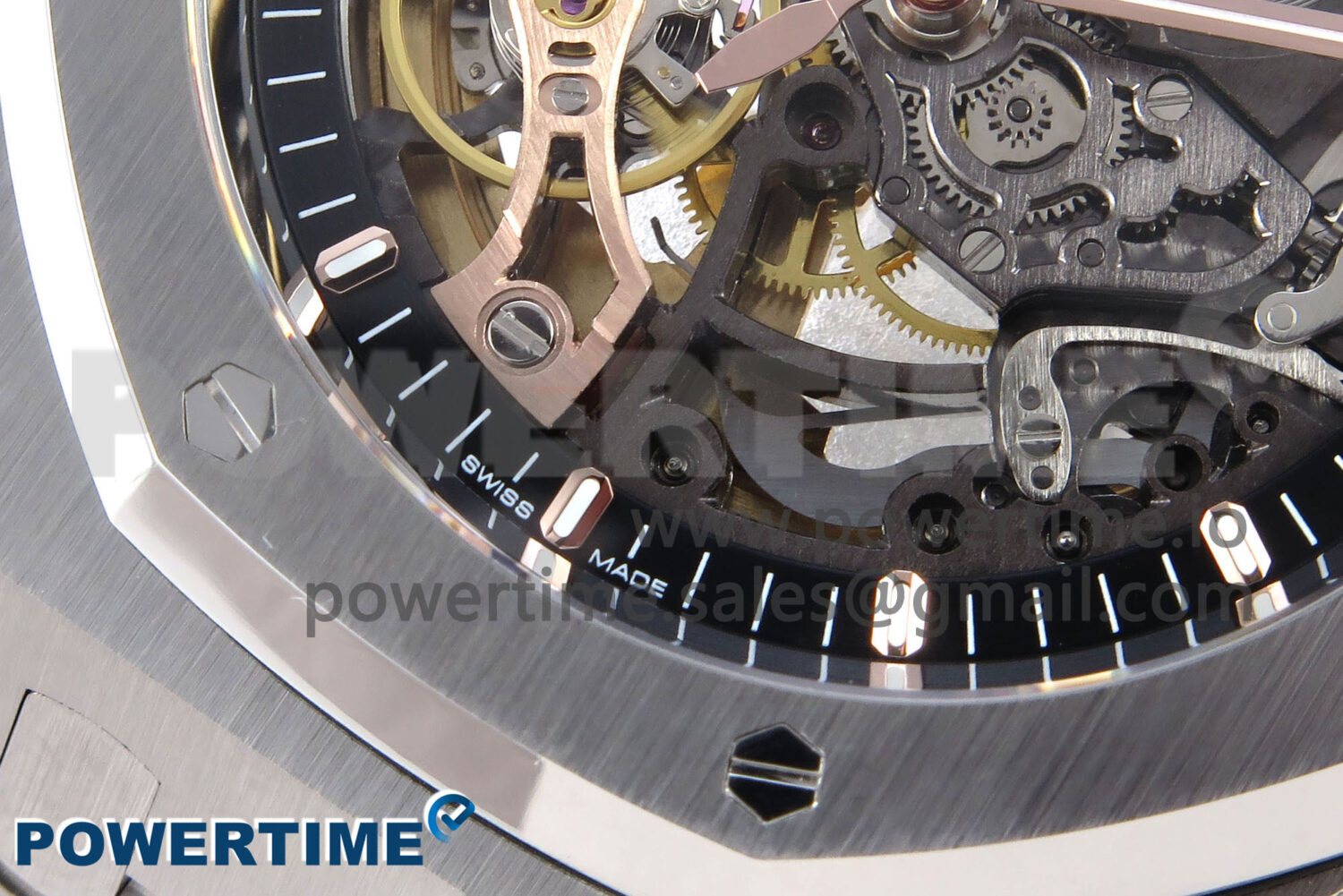 Royal Oak 41mm Openworked 15407 SS THBF 1:1 Best Edition on SS Bracelet SA3132 V2 - Image 5