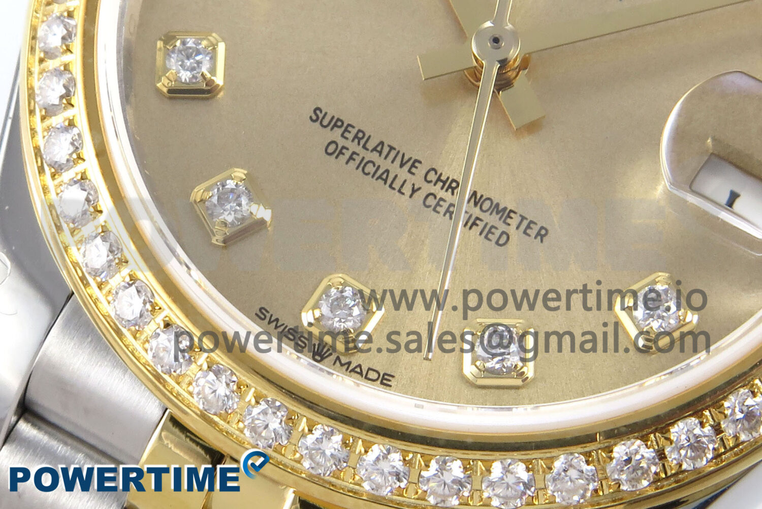 DateJust 31 278383RBR ARF 1:1 Best Edition 904L Steel YG Diamonds Dial on SS/YG Jubilee Bracelet HZ2236 - Image 5