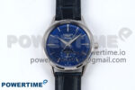 Flagship Heritage Moonphase SS APSF 1:1 Best Edition Blue Dial on Blue Leather Strap A2892