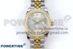 DateJust 31 278383RBR ARF 1:1 Best Edition 904L Steel Silver Roman Diamonds Dial on SS/YG Jubilee Bracelet HZ2236