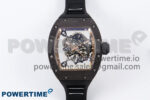 RM055 NTPT YSF 1:1 Best Edition RG Bezel Black Crown on Black Rubber Strap RMUL2 Super Clone