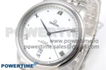 De Ville Prestige SS VSF 1:1 Best Edition White Dial on SS Bracelet A8800 - Image 3