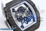 RM055 NTPT APSF 1:1 Best Edition White Bezel White Crown on Rubber Strap RMUL2 Super Clone - Image 2