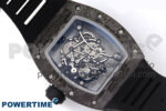 RM055 NTPT YSF 1:1 Best Edition RG Bezel Black Crown on Black Rubber Strap RMUL2 Super Clone - Image 6