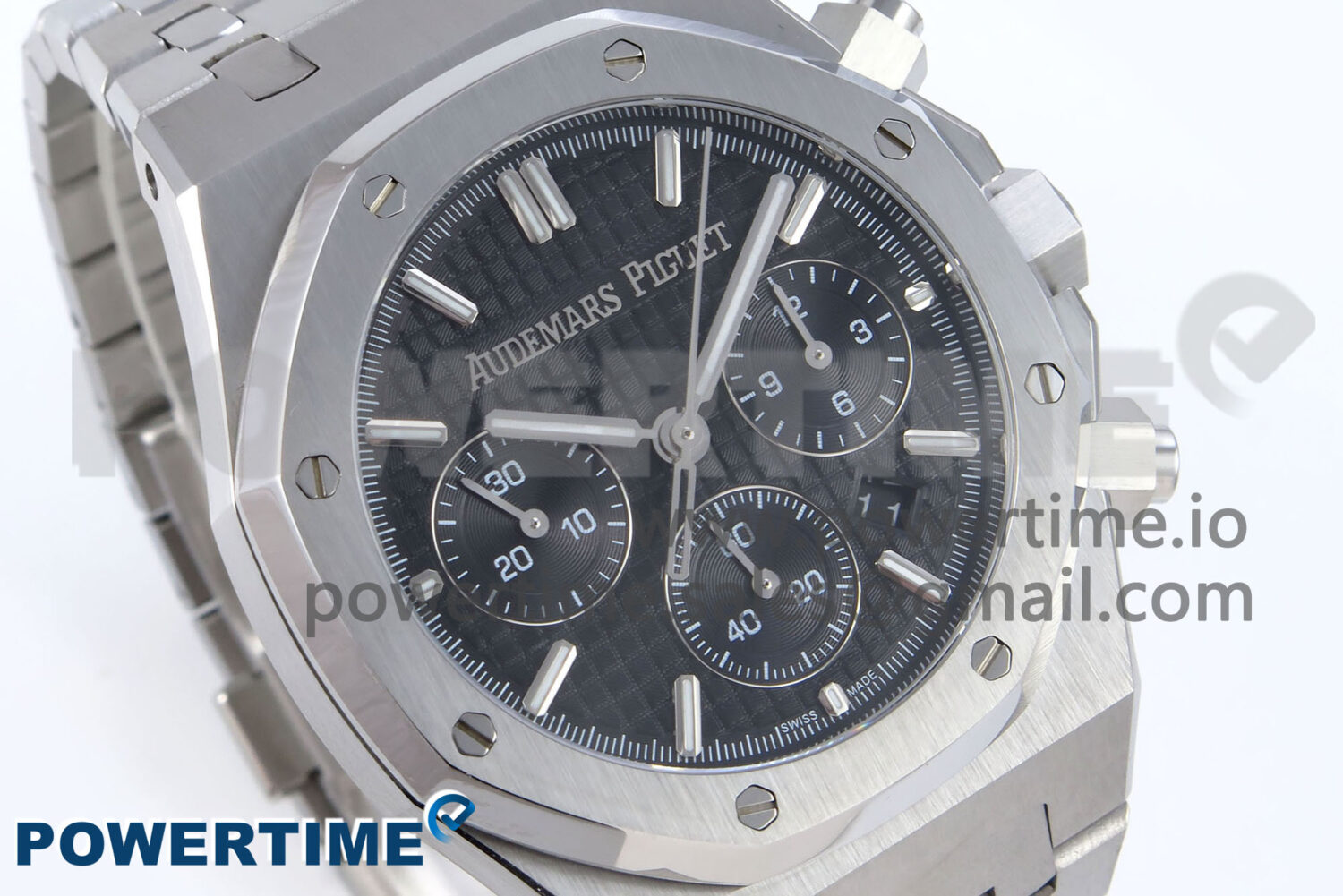 Royal Oak Chrono 26240ST SS BF Best Edition Black Dial on SS Bracelet SH7750 - Image 2
