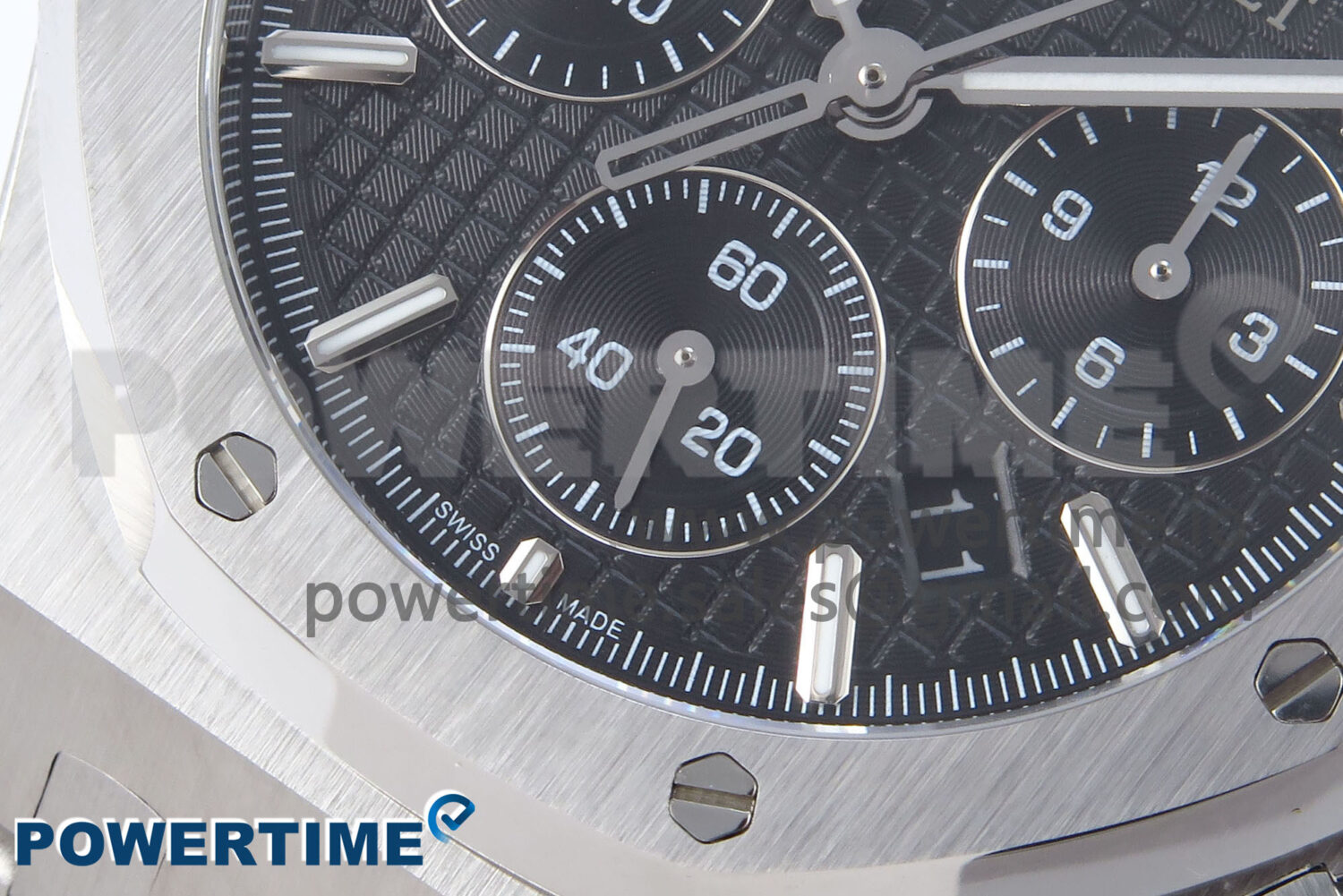 Royal Oak Chrono 26240ST SS BF Best Edition Black Dial on SS Bracelet SH7750 - Image 5