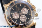 Daytona 126515 RG Clean 1:1 Best Edition Black Ceramic Bezel Black Stick Dial on Oysterflex Strap SH4131 - Image 2