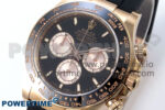 Daytona 126515 RG Clean 1:1 Best Edition Black Ceramic Bezel Black Stick Dial on Oysterflex Strap SH4131 - Image 3