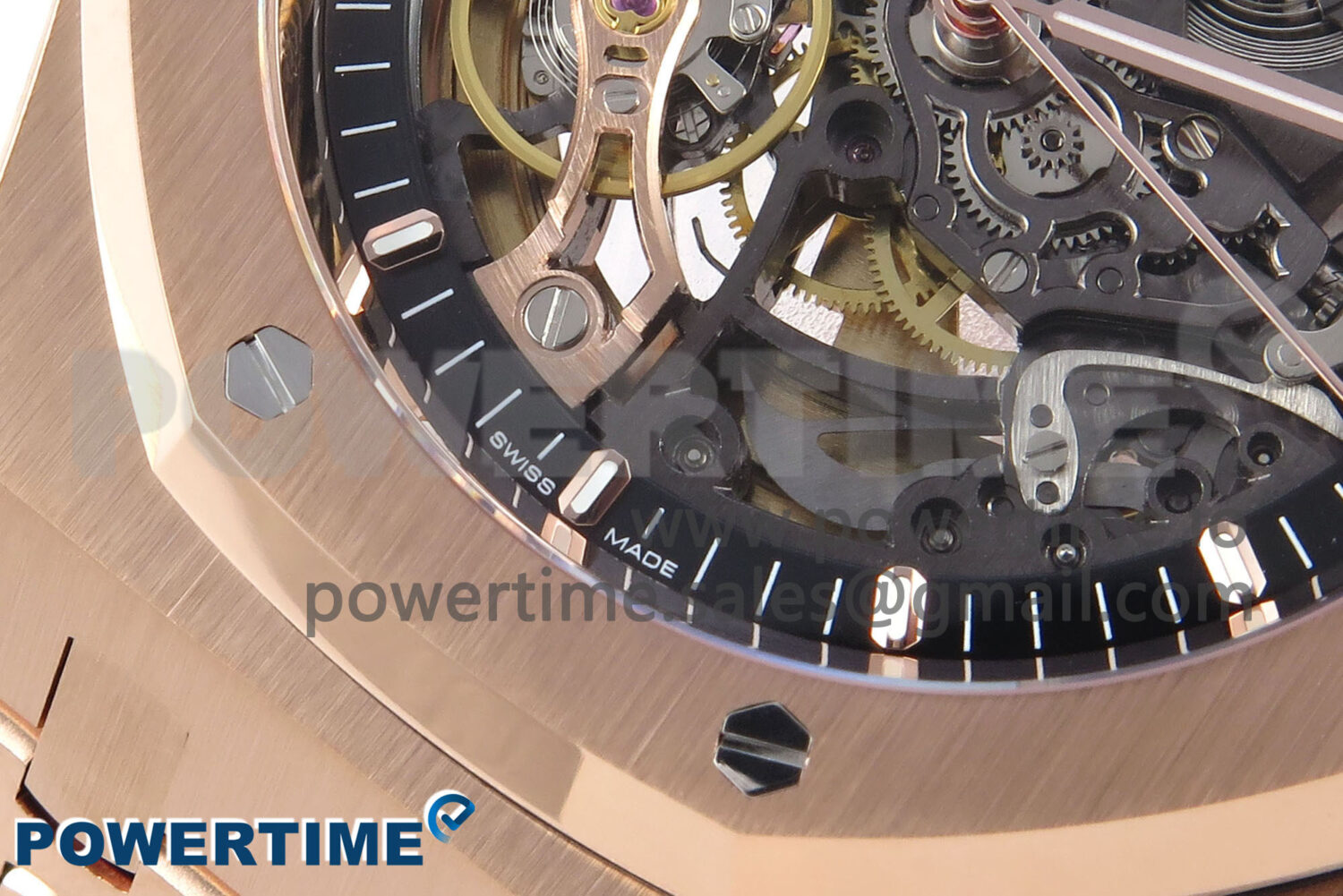 Royal Oak 41mm Openworked 15407 RG THBF 1:1 Best Edition on RG Bracelet SA3132 V2 - Image 5