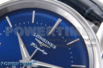 Flagship Heritage Moonphase SS APSF 1:1 Best Edition Blue Dial on Blue Leather Strap A2892 - Image 4