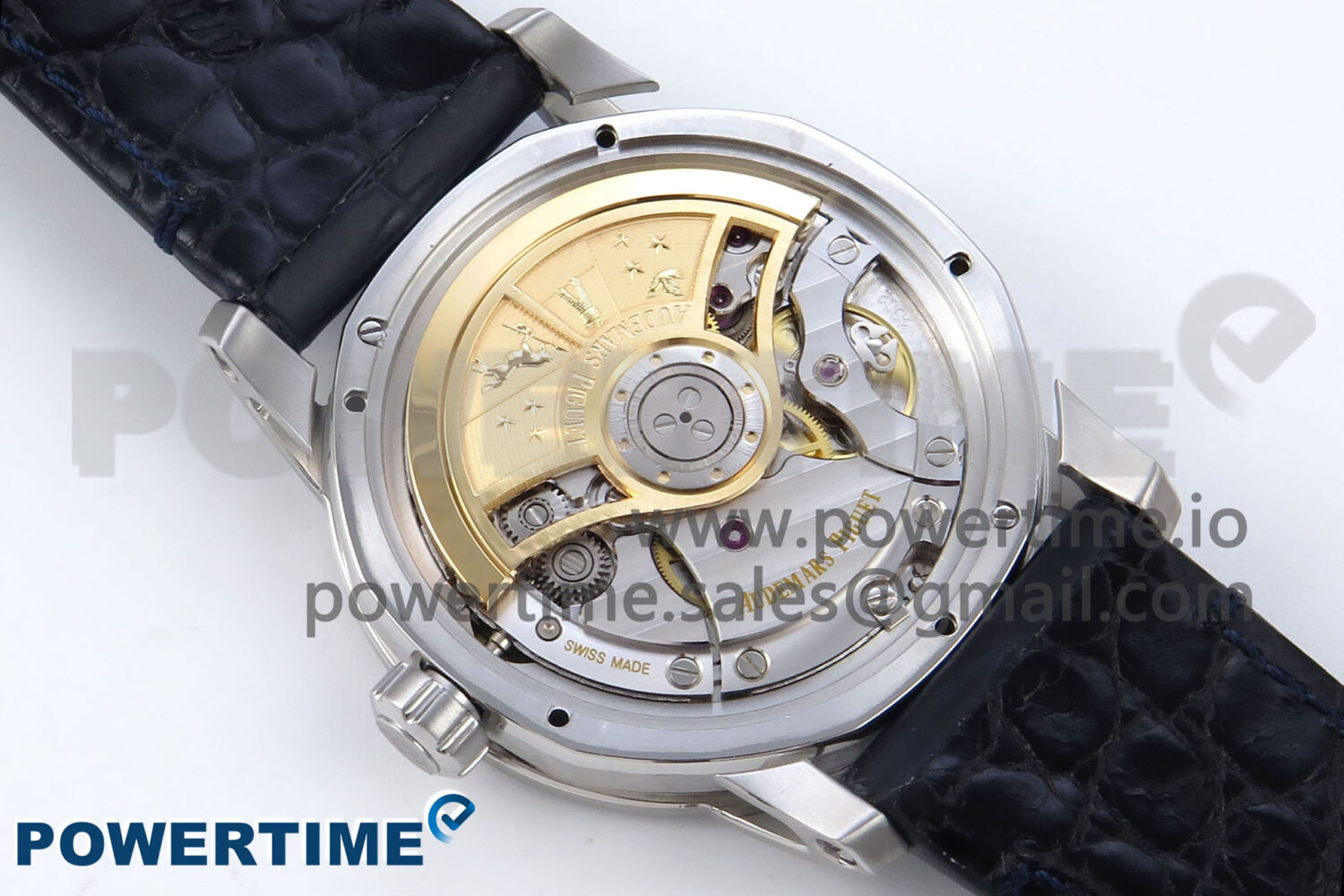 Code 11.59 SS 15210 APSF 1:1 Best Edition Blue Dial on Blue Leather Strap SA4302 Super Clone - Image 11