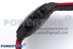 Daytona Diw 40mm N6F 1:1 Best Edition Gray Skeleton Dial Red Nylon Strap DD4801 - Image 6