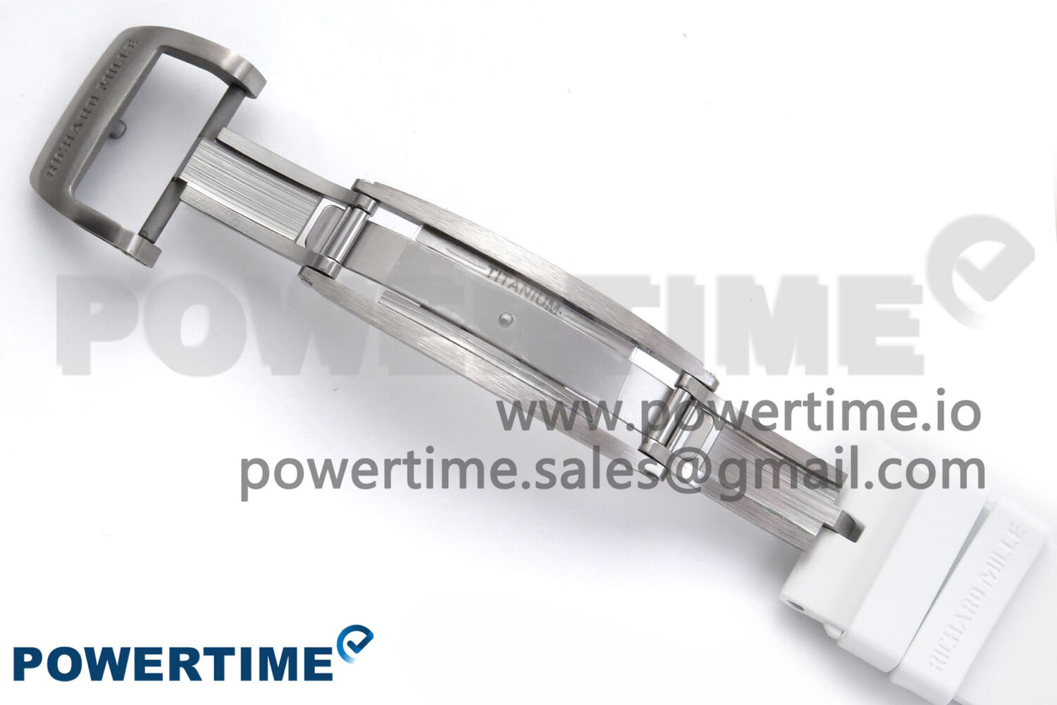 RM055 NTPT APSF 1:1 Best Edition White Bezel Blue Crown on Rubber Strap RMUL2 Super Clon - Image 11