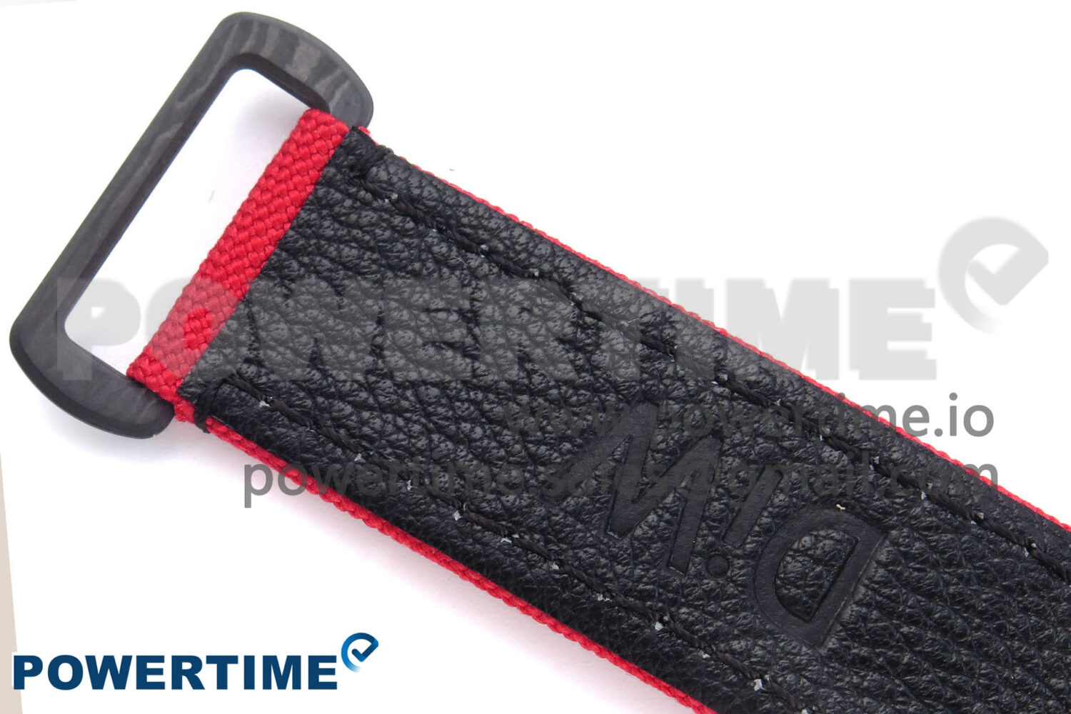 Daytona Diw 40mm N6F 1:1 Best Edition Gray Skeleton Dial Red Nylon Strap DD4801 - Image 9