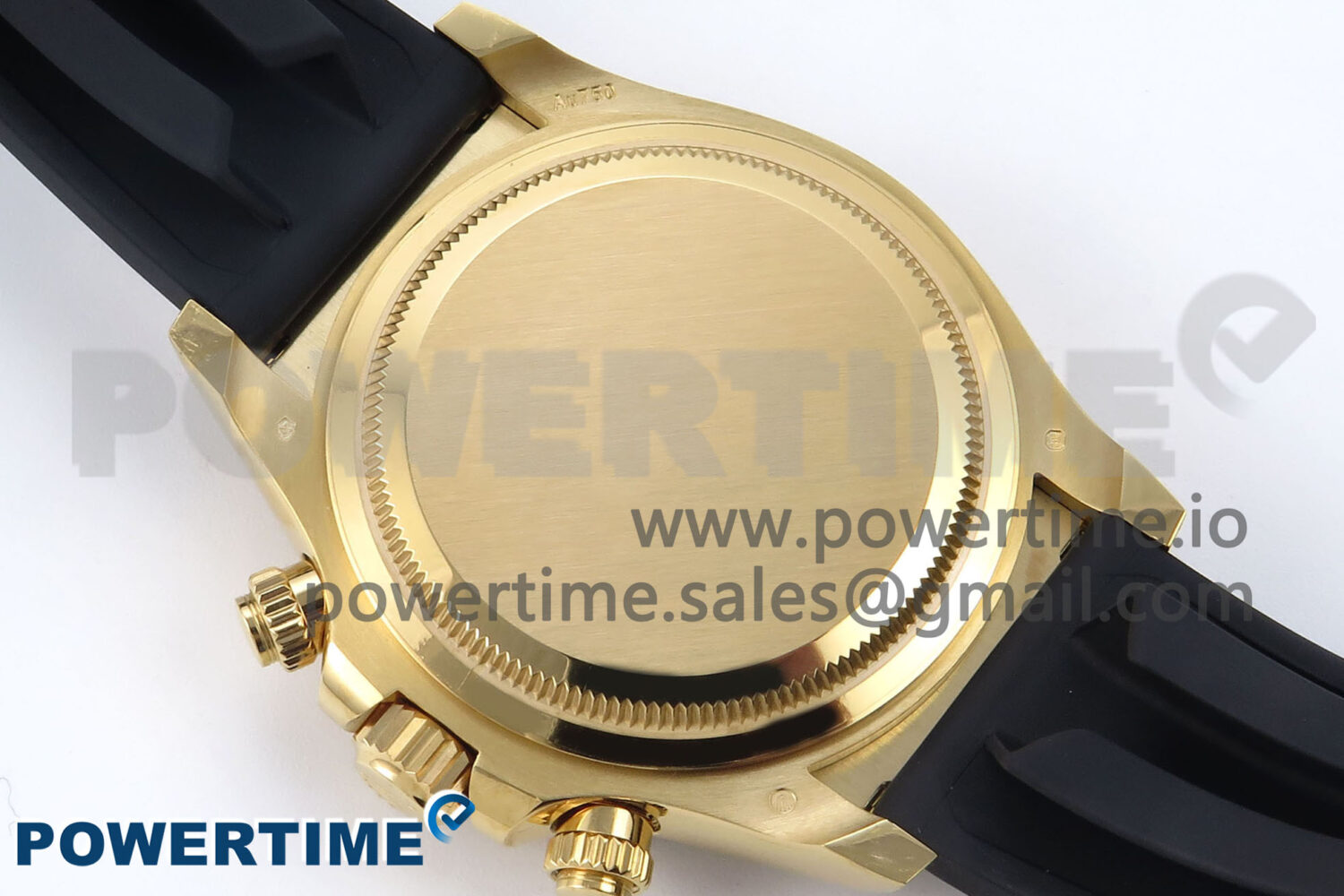 Daytona 126518 YG Clean 1:1 Best Edition 904L Black/YG Diamond Dial on Oysterflex Rubber Strap SH4131 - Image 8