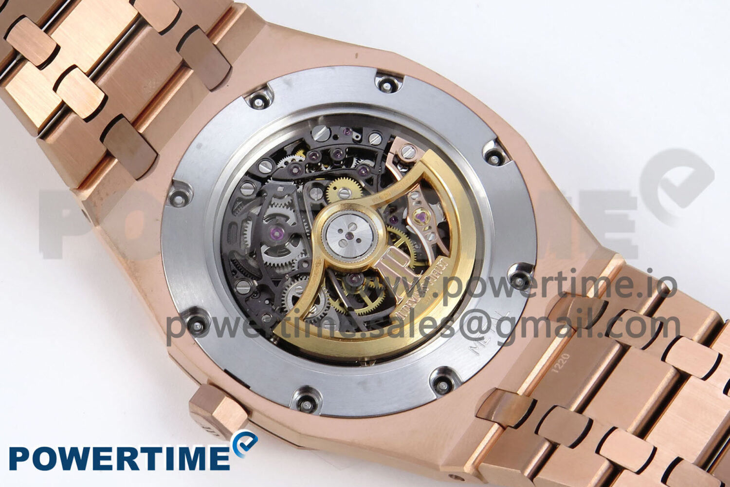 Royal Oak 41mm Openworked 15407 RG THBF 1:1 Best Edition on RG Bracelet SA3132 V2 - Image 11