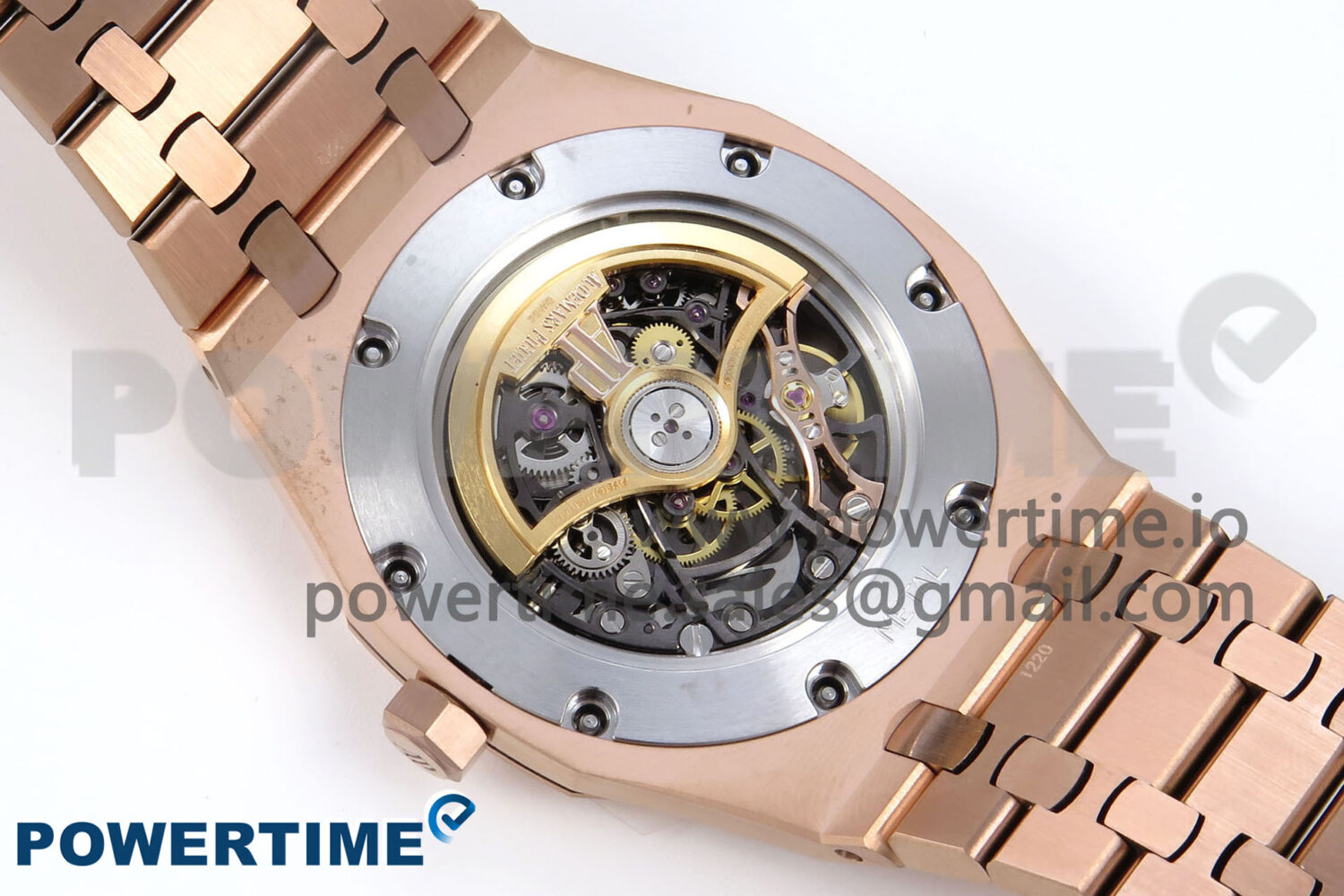 Royal Oak 41mm Openworked 15407 RG THBF 1:1 Best Edition on RG Bracelet SA3132 V2 - Image 12