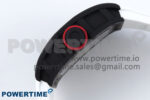 RM055 NTPT APSF 1:1 Best Edition White Bezel Red Crown on Rubber Strap RMUL2 Super Clone - Image 6