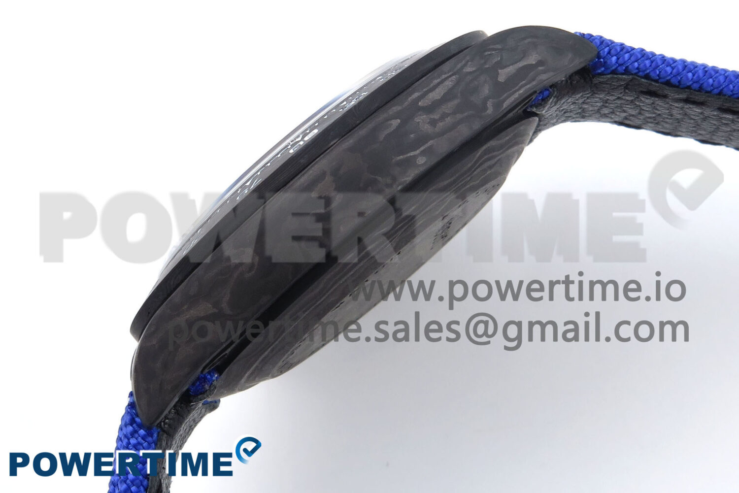 Daytona Diw 40mm N6F 1:1 Best Edition Gray Skeleton Dial Blue Nylon Strap DD4801 - Image 7