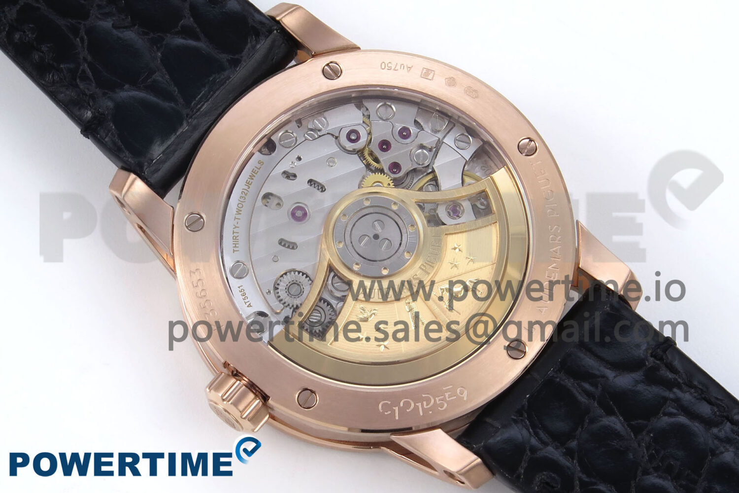 Code 11.59 RG 15210 APSF 1:1 Best Edition Black Dial on Black Leather Strap SA4302 Super Clone - Image 8