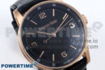 Code 11.59 RG 15210 APSF 1:1 Best Edition Black Dial on Black Leather Strap SA4302 Super Clone - Image 2