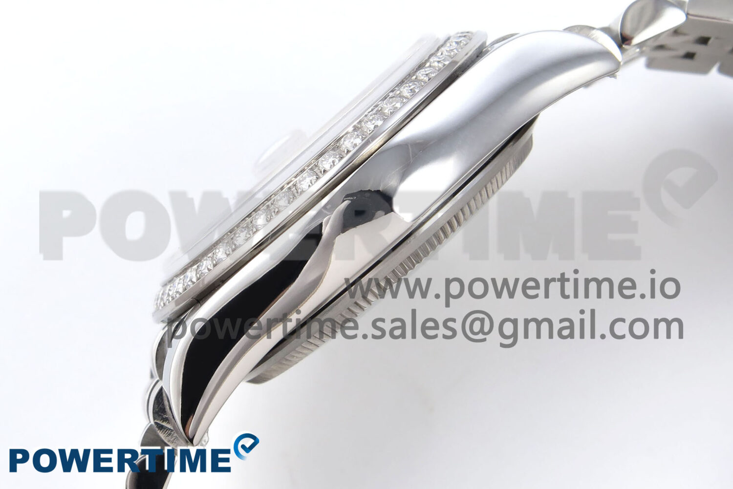 DateJust 31 278384RBR ARF 1:1 Best Edition 904L Steel Silver Diamonds Dial on SS Jubilee Bracelet HZ2236 - Image 6