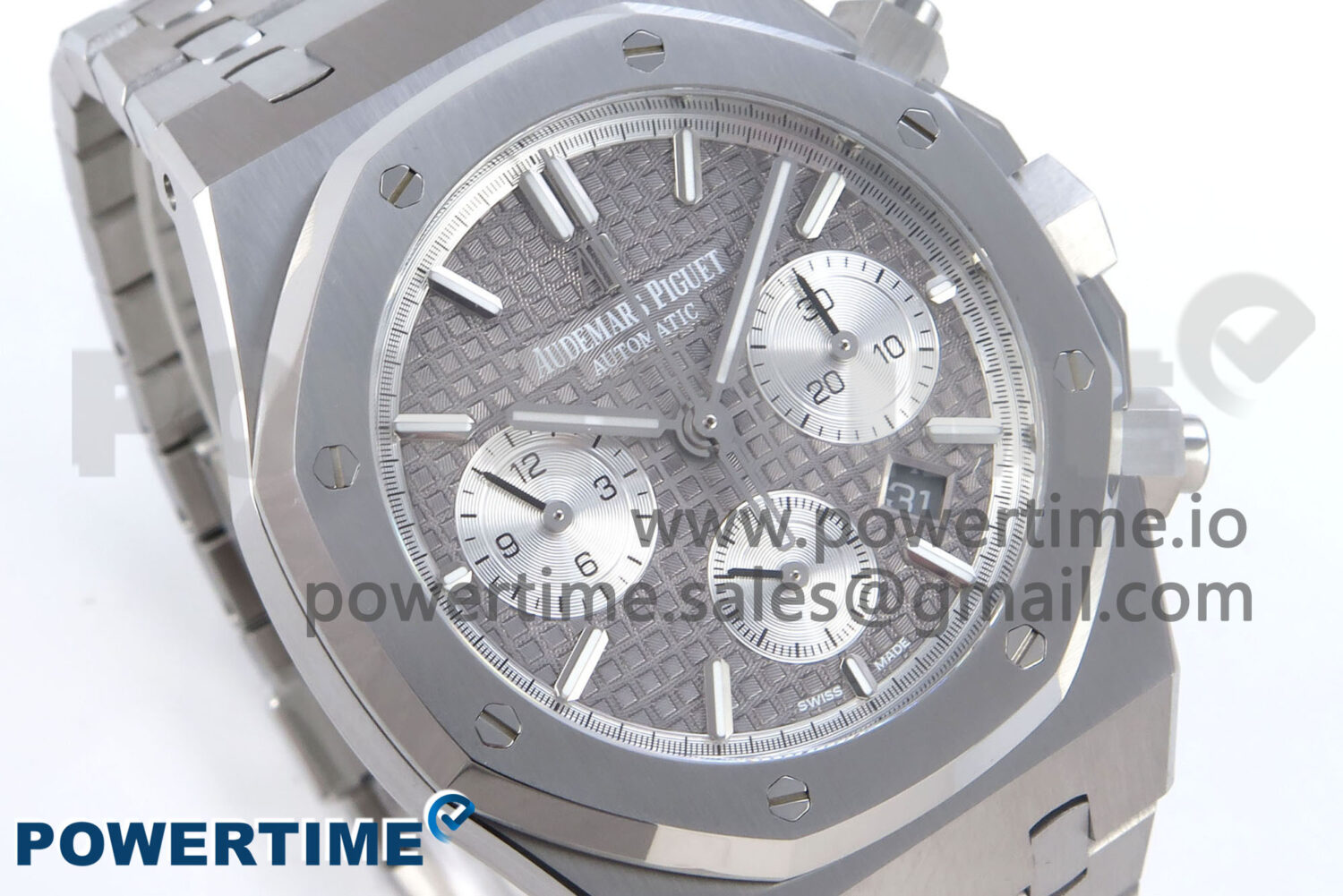 Royal Oak Chrono 26240ST SS BF Best Edition Gray Dial on SS Bracelet SH7750 - Image 2