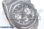 Royal Oak Chrono 26240ST SS BF Best Edition Gray Dial on SS Bracelet SH7750 - Image 2