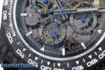 Daytona Diw 40mm N6F 1:1 Best Edition Gray Skeleton Dial Black Nylon Strap DD4801 - Image 4