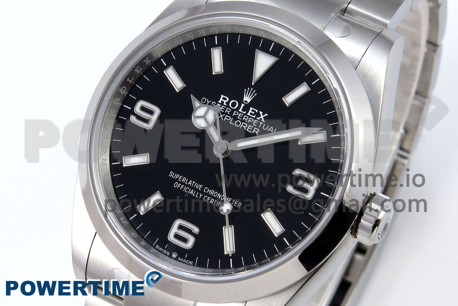 Explorer 124270 36mm 904L Steel VSF 1:1 Best Edition Black Dial on SS Bracelet VS3230 - Image 3