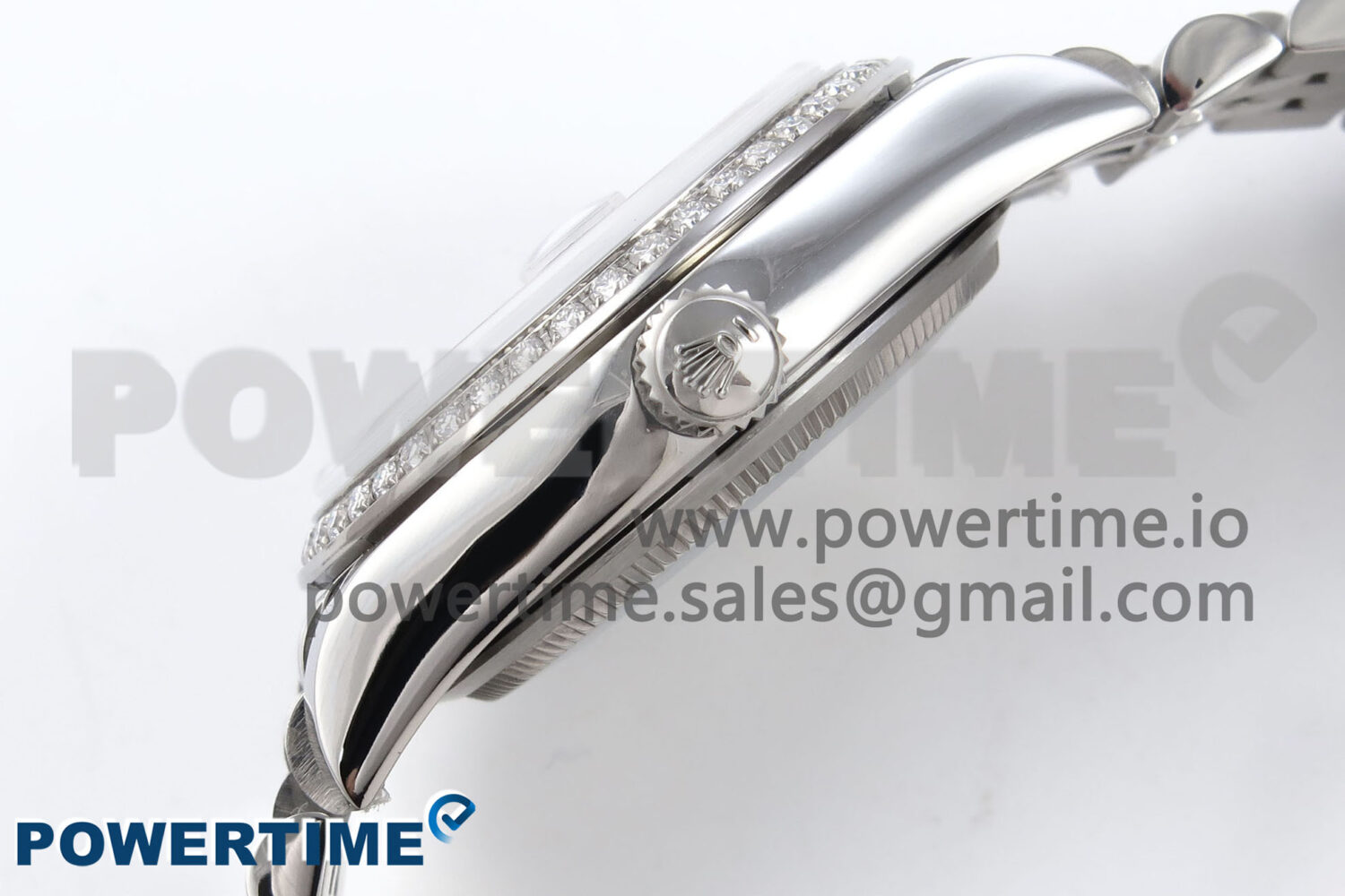 DateJust 31 278384RBR ARF 1:1 Best Edition 904L Steel Silver Diamonds Dial on SS Jubilee Bracelet HZ2236 - Image 7