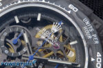 Daytona Diw 40mm N6F 1:1 Best Edition Gray Skeleton Dial Black Nylon Strap DD4801 - Image 5