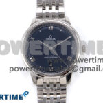 De Ville Date SS VSF 1:1 Best Edition Blue Dial on SS Bracelet A8800