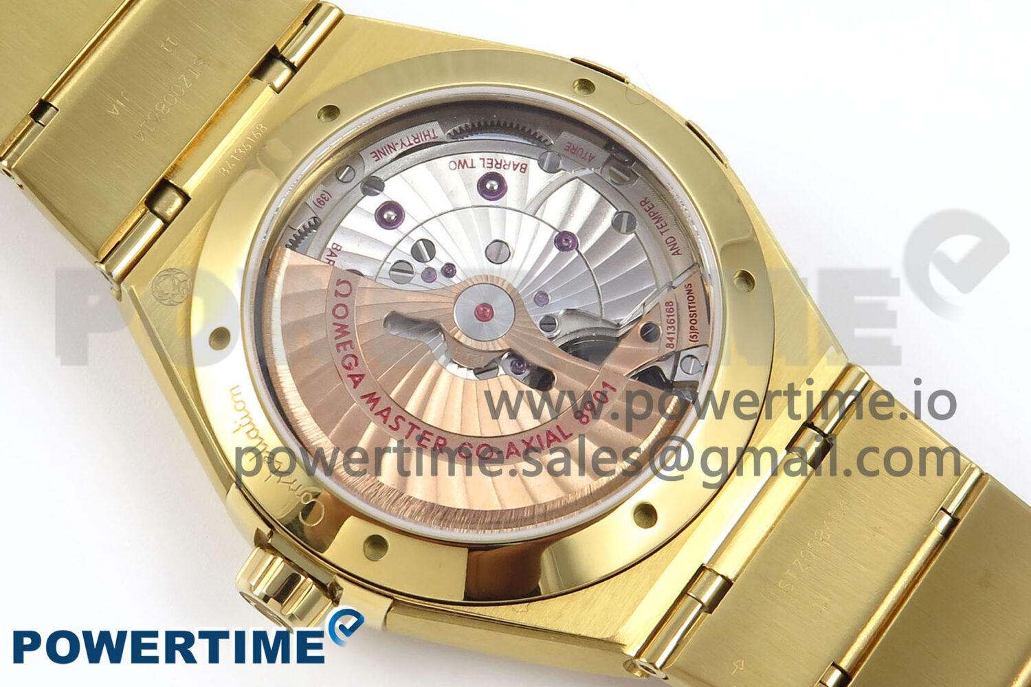 Constellation 41mm YG ASWF 1:1 Best Edition YG Dial on YG Bracelet A8900 - Image 8