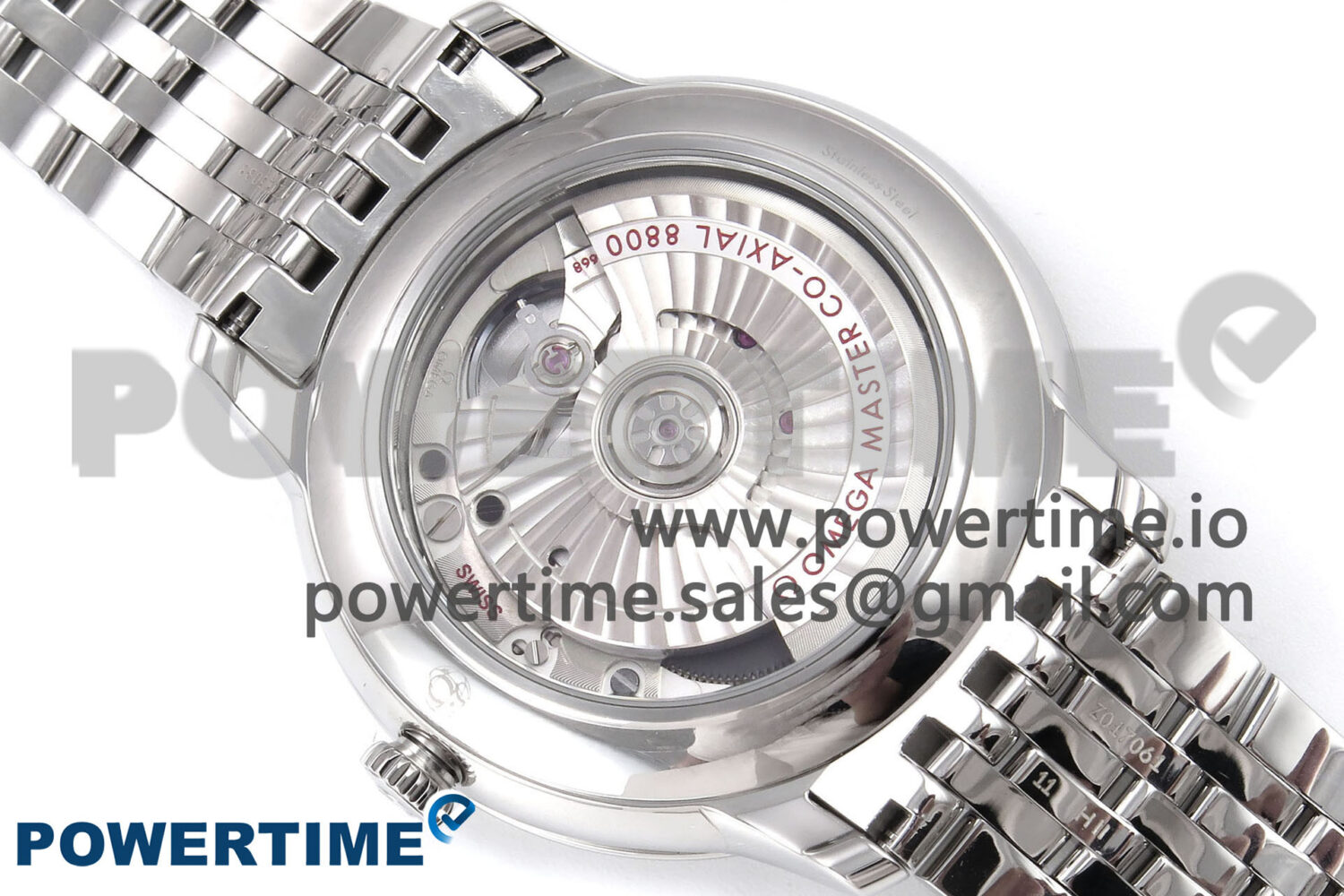 De Ville Date SS VSF 1:1 Best Edition Blue Dial on SS Bracelet A8800 - Image 8