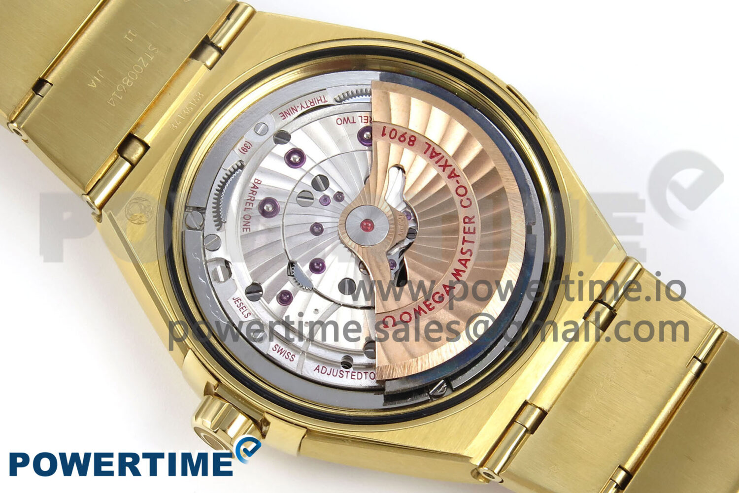 Constellation 41mm YG ASWF 1:1 Best Edition YG Dial on YG Bracelet A8900 - Image 9