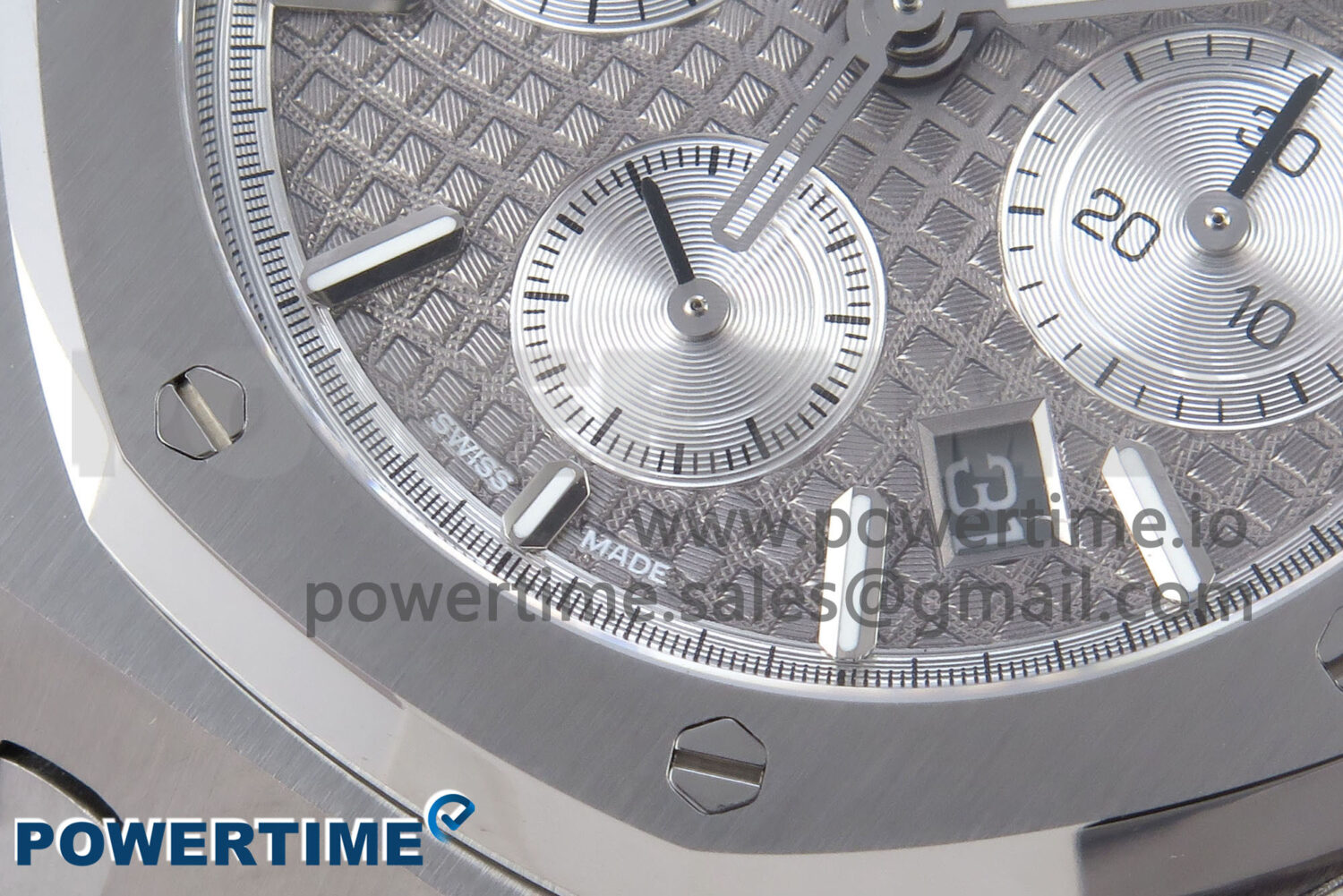 Royal Oak Chrono 26240ST SS BF Best Edition Gray Dial on SS Bracelet SH7750 - Image 5