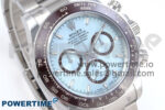 Daytona 126506 VSF 40mm SS 1:1 Best Edition Ice Blue Stick Dial on SS Bracelet SA4131 Super Clone - Image 2