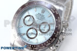 Daytona 126506 VSF 40mm SS 1:1 Best Edition Ice Blue Stick Dial on SS Bracelet SA4131 Super Clone - Image 3