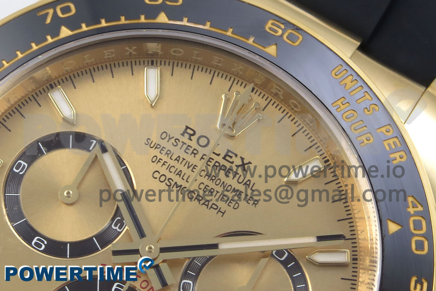 Daytona 126518 YG Clean 1:1 Best Edition YG Dial on Oysterflex Strap SH4131 - Image 4