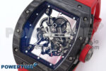 RM055 NTPT APSF 1:1 Best Edition Black Bezel Red Crown on Rubber Strap RMUL2 Super Clone - Image 3