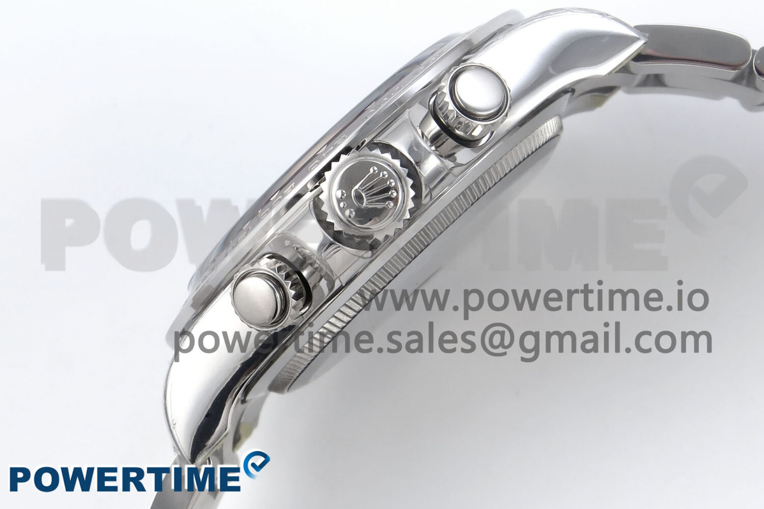 Daytona 126506 VSF 40mm SS 1:1 Best Edition Ice Blue Stick Dial on SS Bracelet SA4131 Super Clone - Image 7