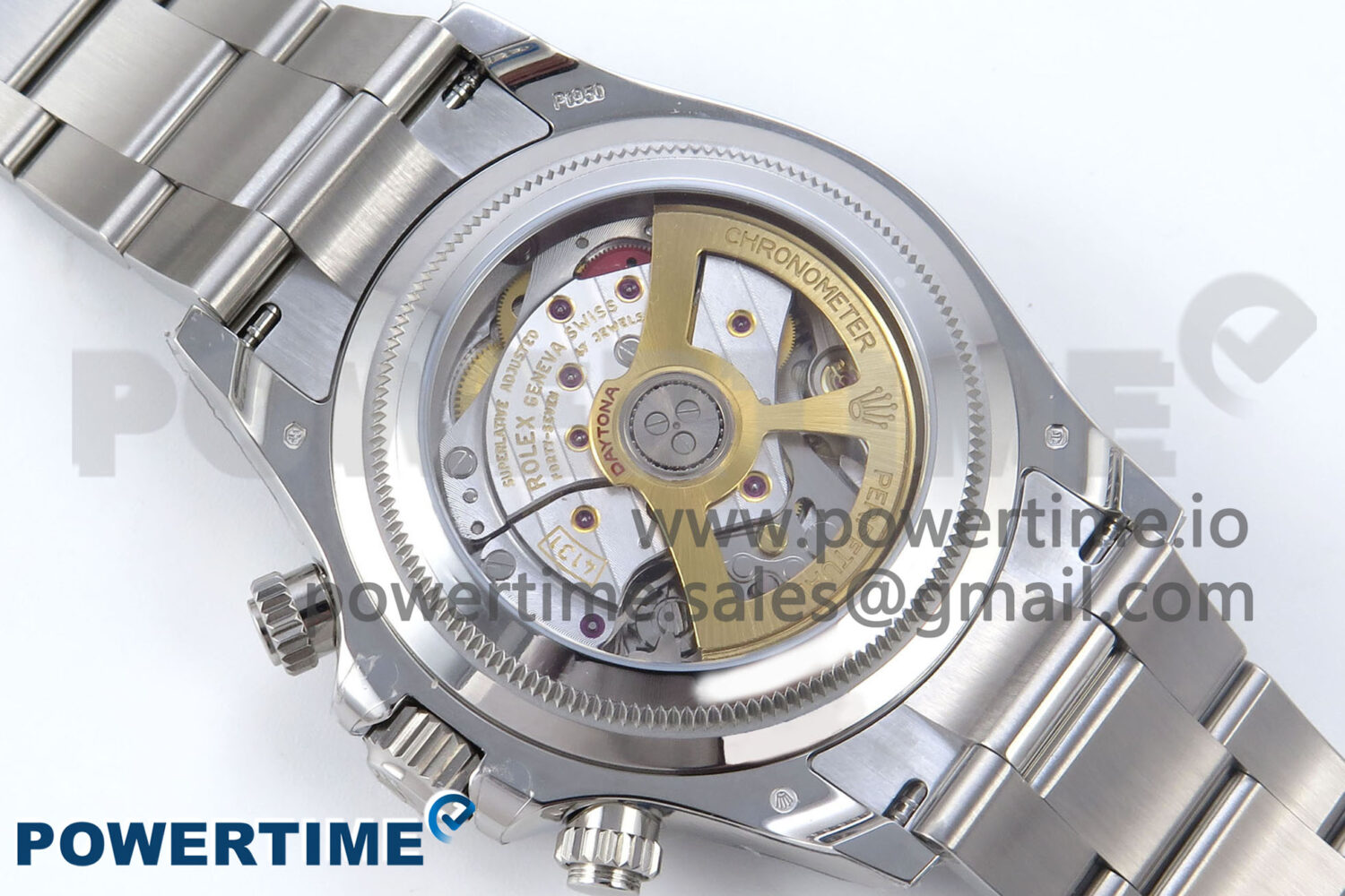 Daytona 126506 VSF 40mm SS 1:1 Best Edition Ice Blue Stick Dial on SS Bracelet SA4131 Super Clone - Image 8