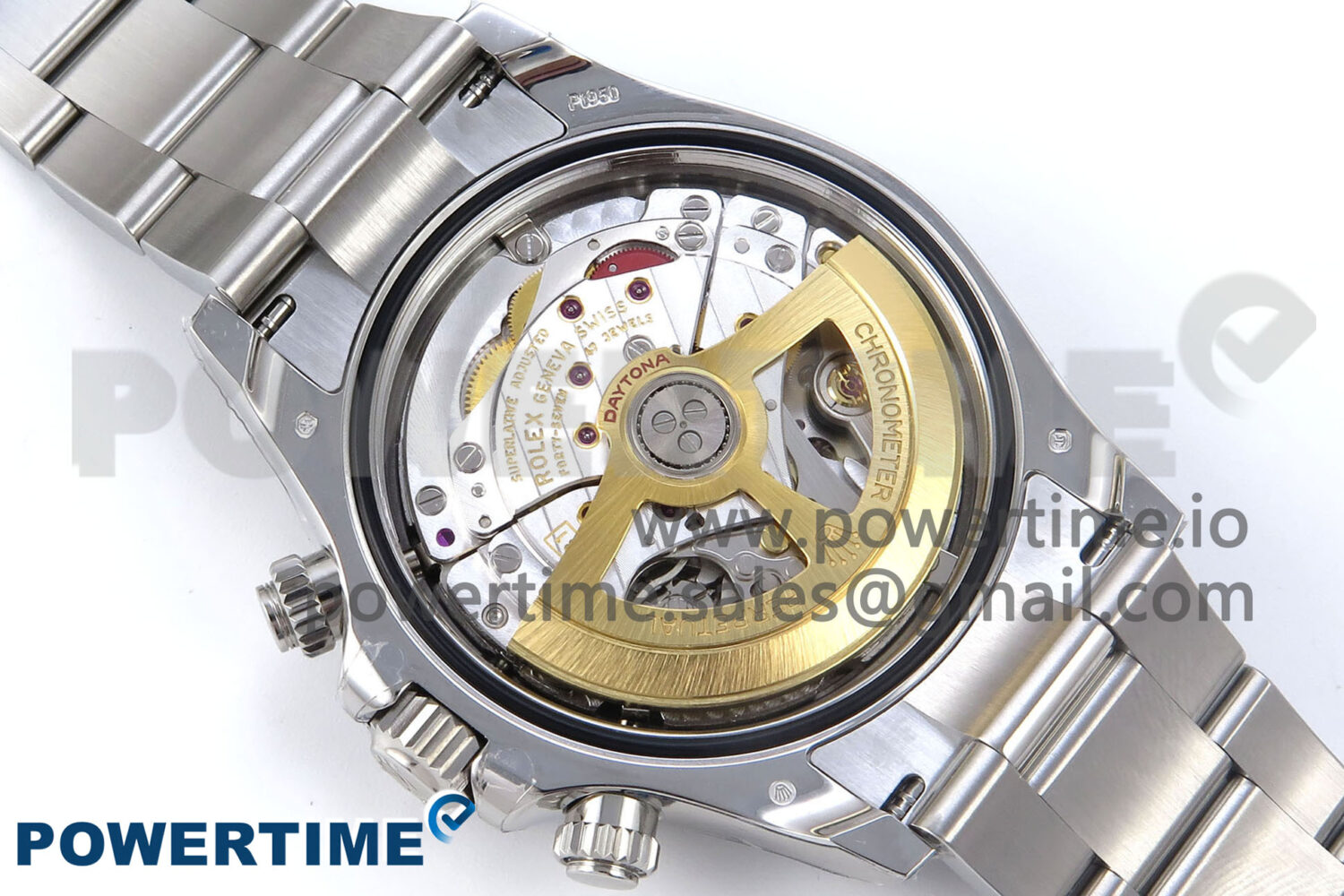 Daytona 126506 VSF 40mm SS 1:1 Best Edition Ice Blue Stick Dial on SS Bracelet SA4131 Super Clone - Image 9