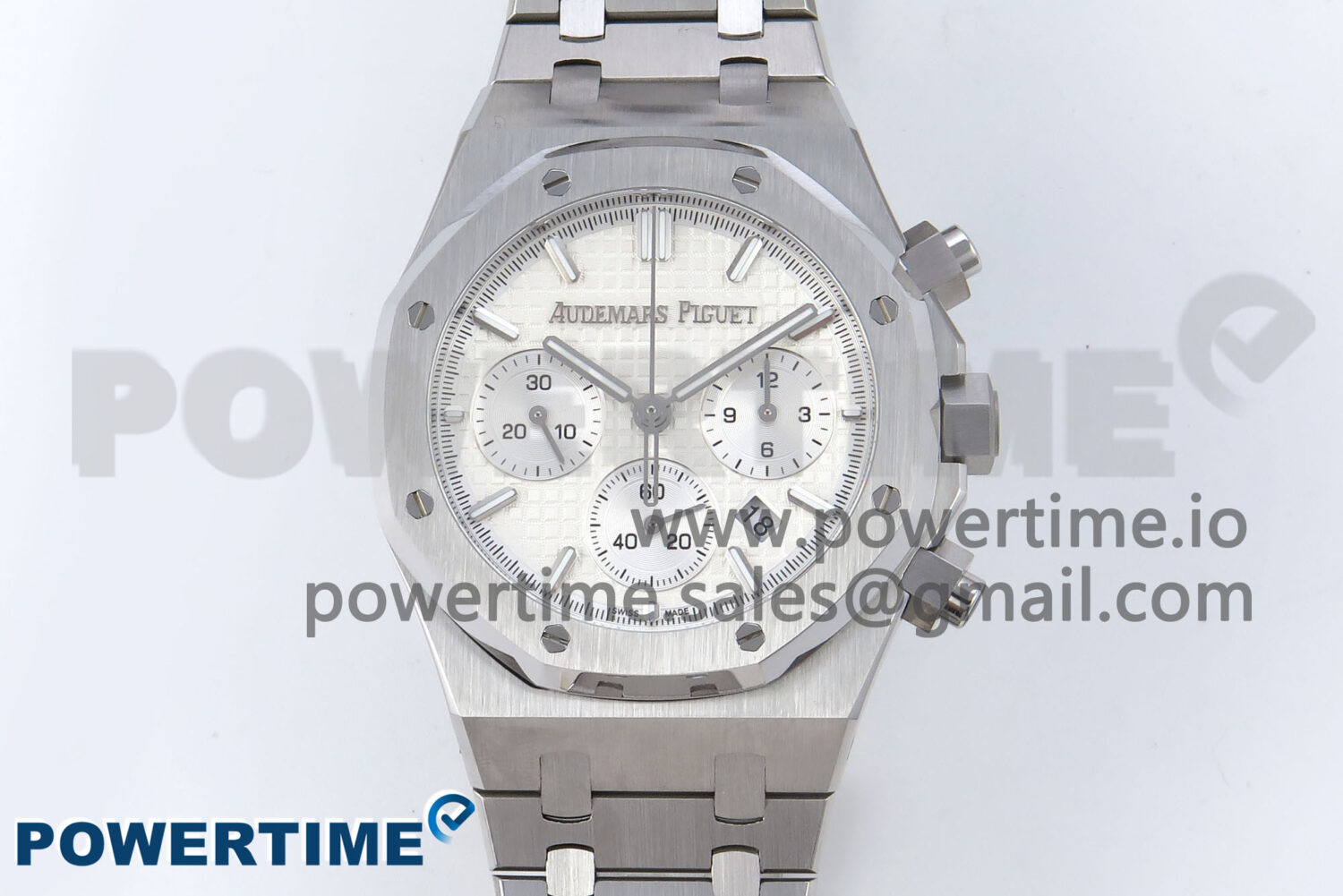 Royal Oak Chrono 26240ST SS BF Best Edition White Dial on SS Bracelet SH7750 - Image 1