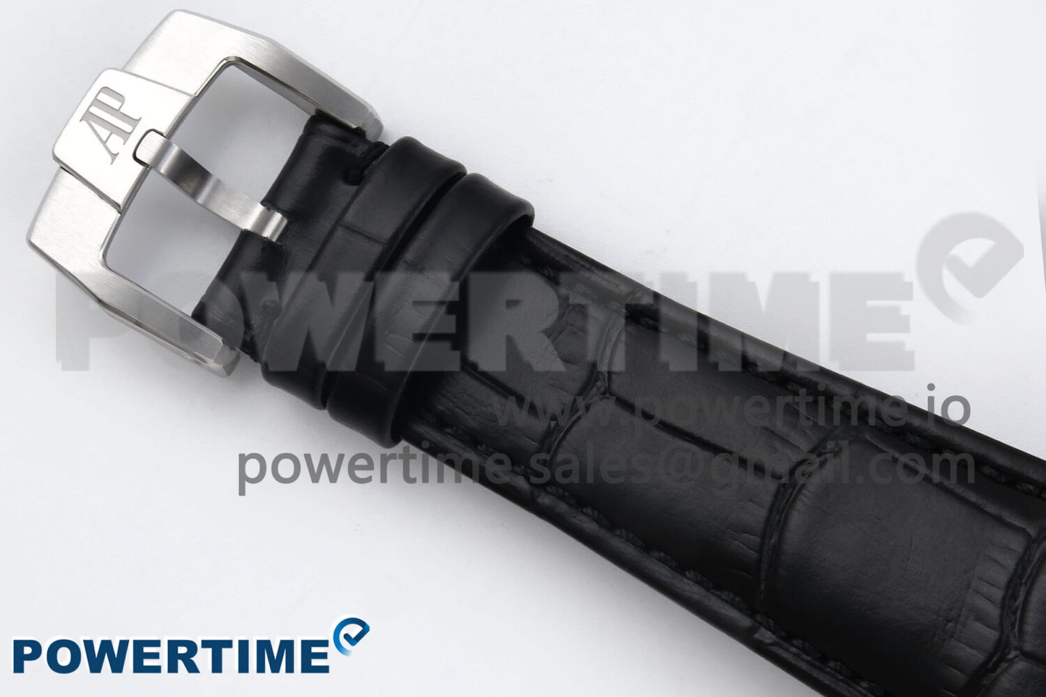 Code 11.59 SS 15210 APSF 1:1 Best Edition Black Dial on Black Leather Strap SA4302 Super Clone - Image 13