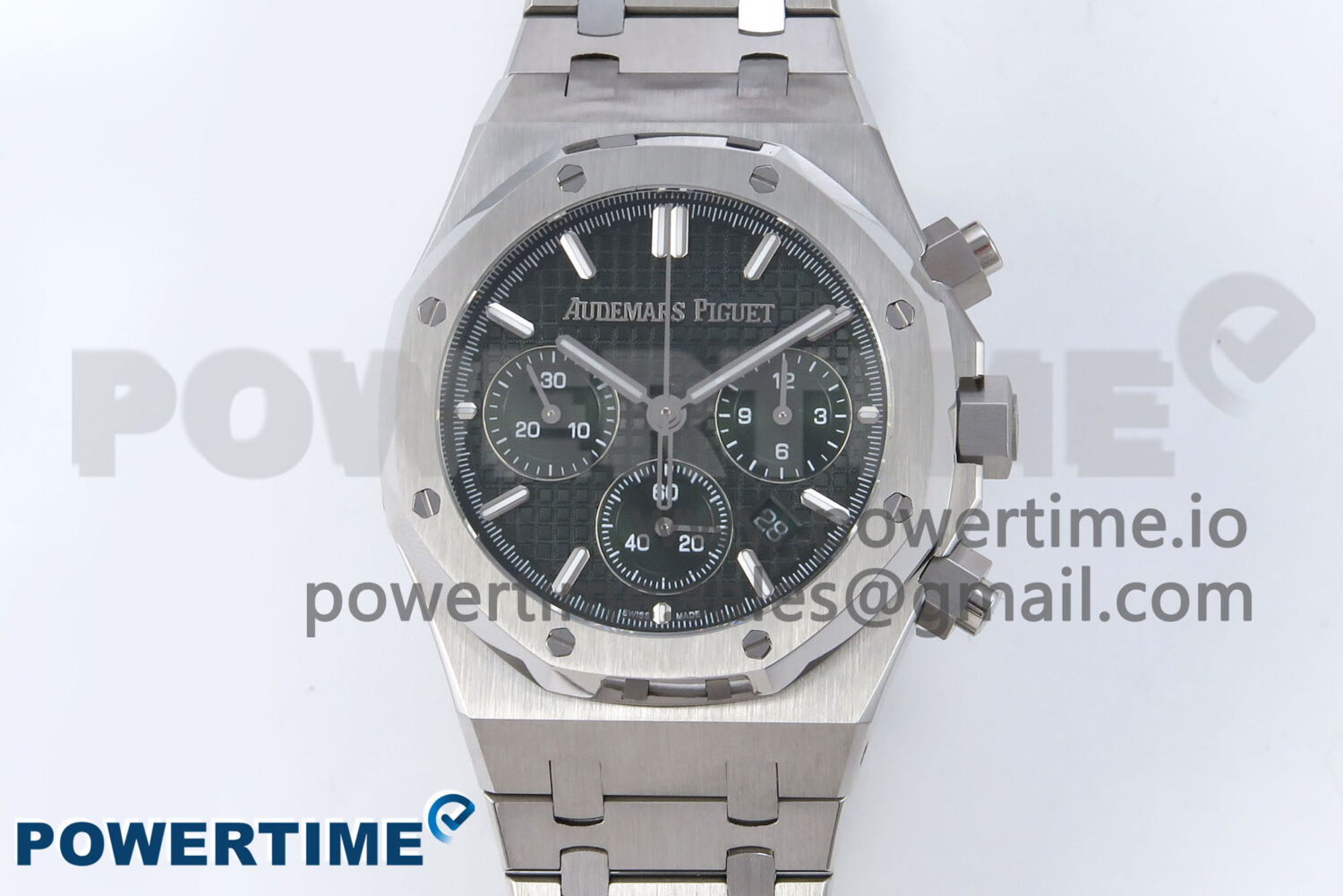 Royal Oak Chrono 26240ST SS BF Best Edition Green Dial on SS Bracelet SH7750 - Image 1